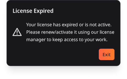 License Expired