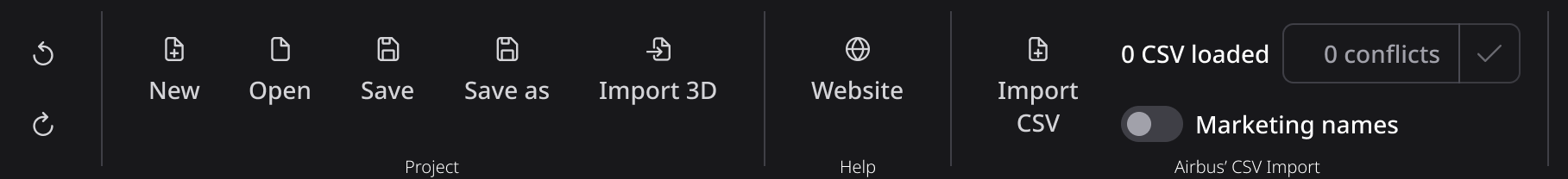 Files tab
